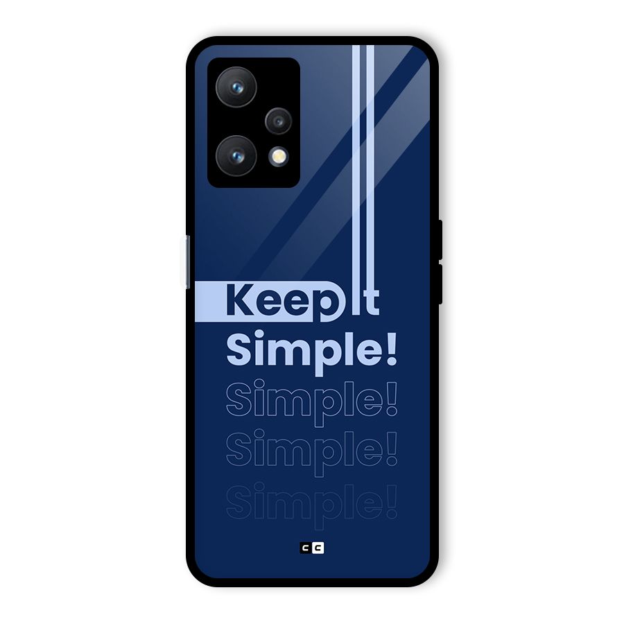 Keep It Simple Glass Back Case for Realme 9 Pro 5G
