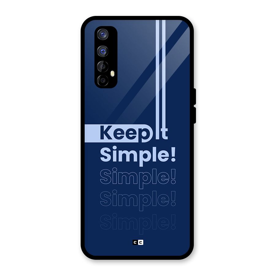 Keep It Simple Glass Back Case for Realme Narzo 20 Pro