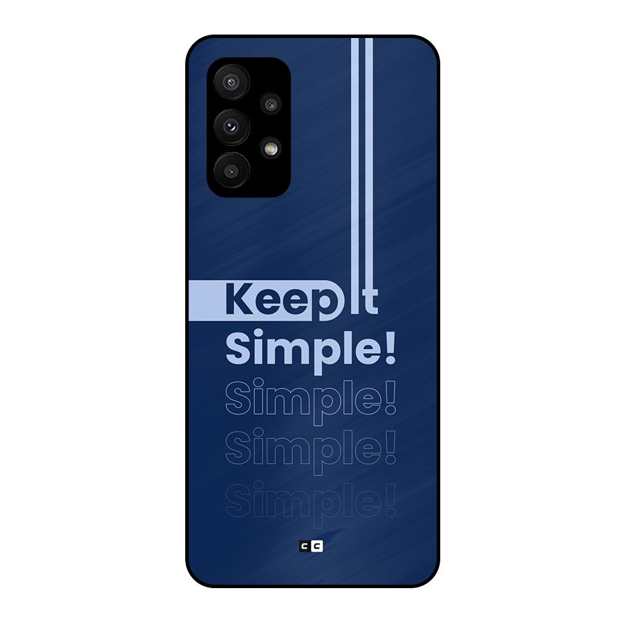 Keep It Simple Metal Back Case for Galaxy A23