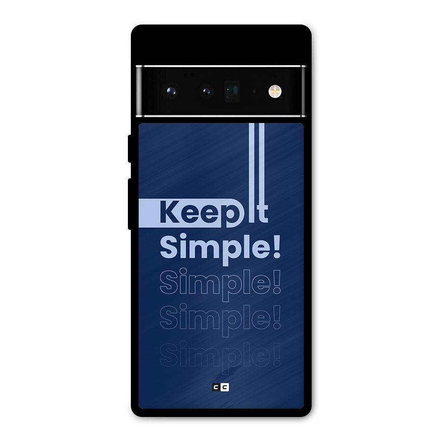 Keep It Simple Metal Back Case for Google Pixel 6 Pro