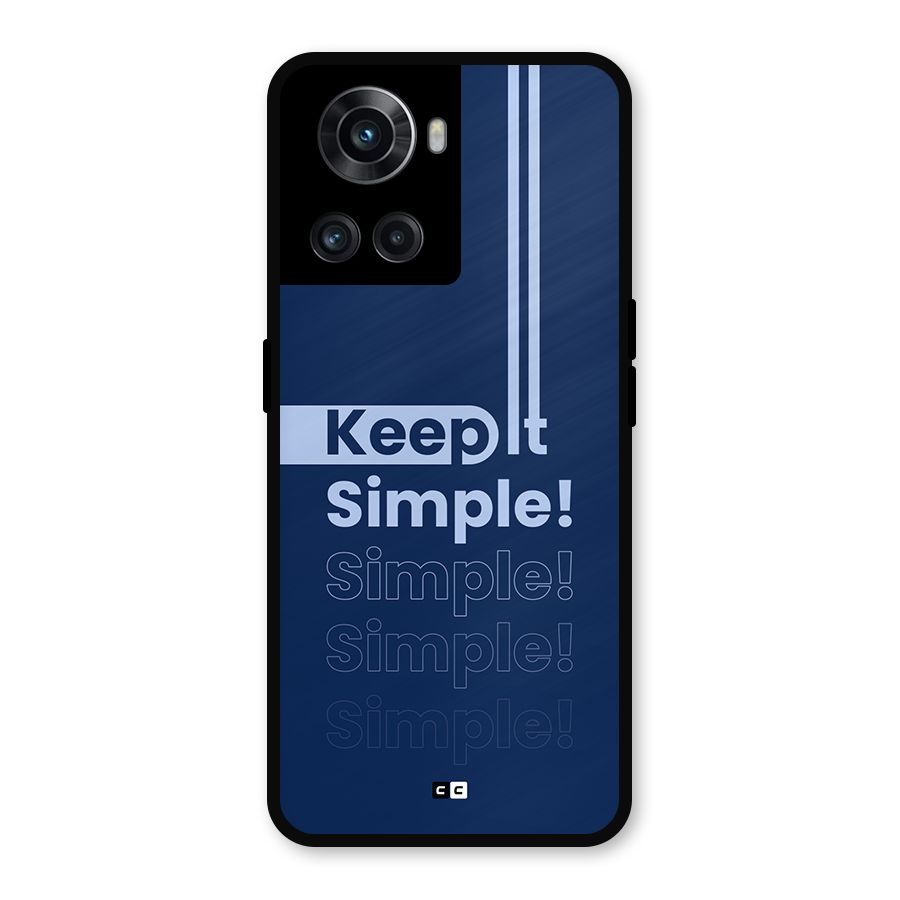Keep It Simple Metal Back Case for OnePlus 10R