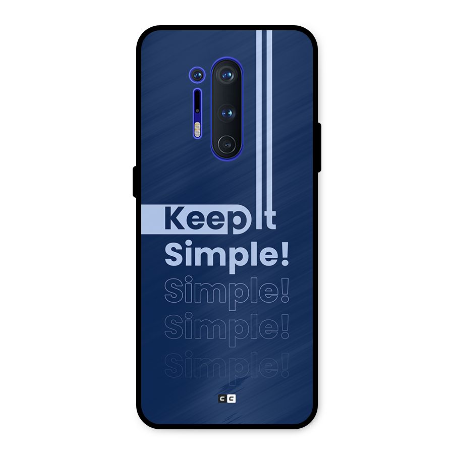 Keep It Simple Metal Back Case for OnePlus 8 Pro