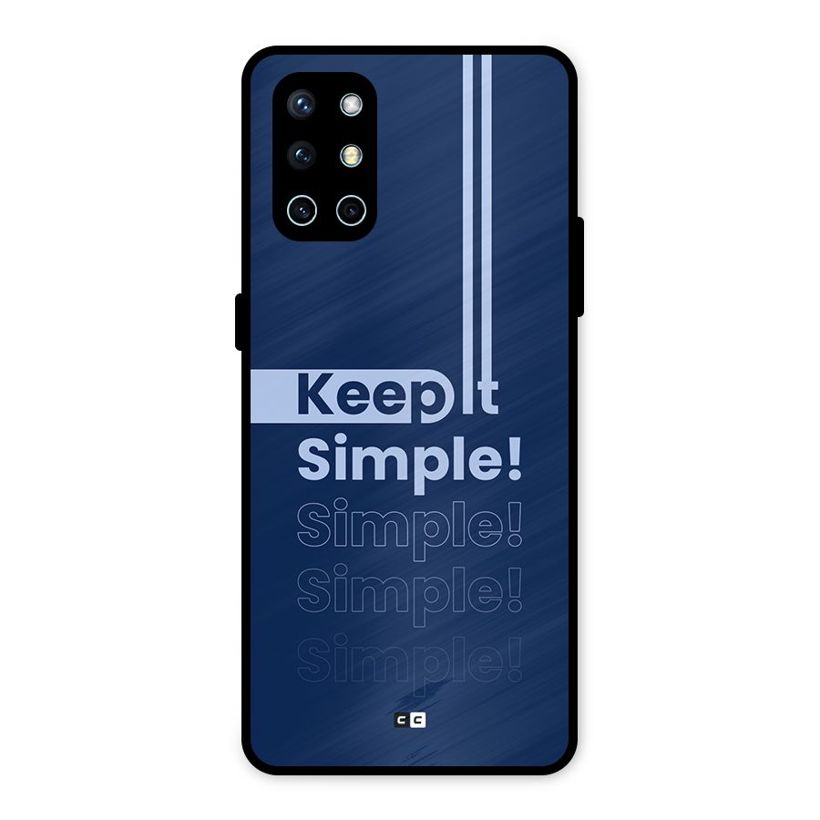 Keep It Simple Metal Back Case for OnePlus 9R