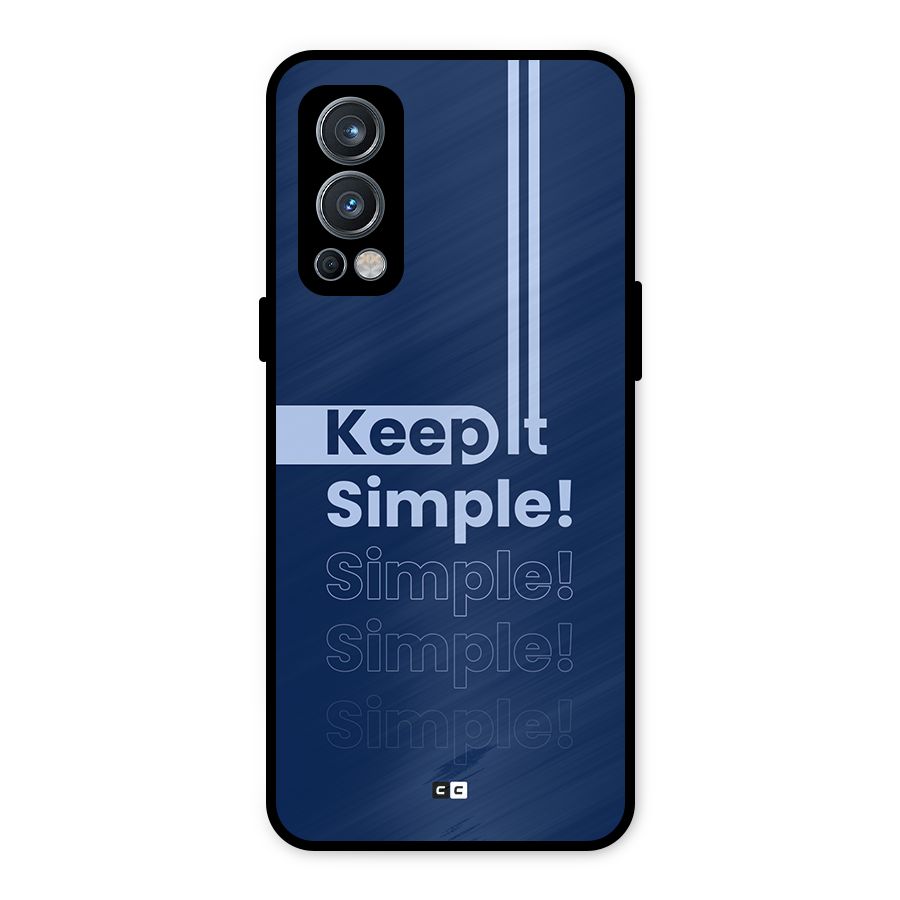 Keep It Simple Metal Back Case for OnePlus Nord 2 5G