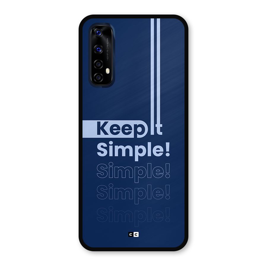 Keep It Simple Metal Back Case for Realme 7