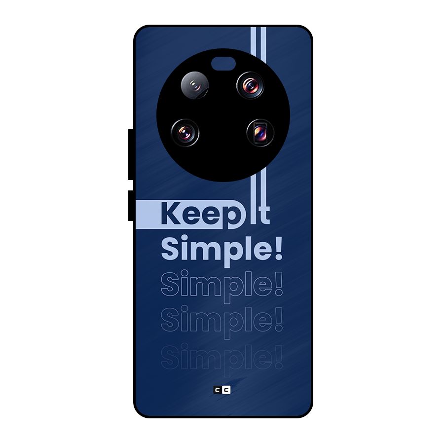 Keep It Simple Metal Back Case for Xiaomi 13 Ultra