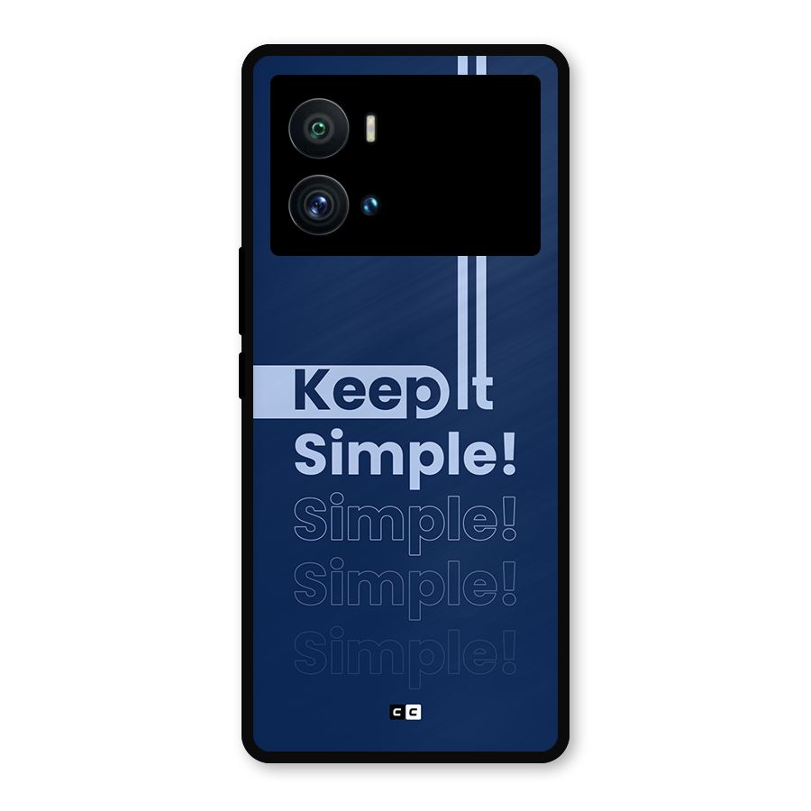 Keep It Simple Metal Back Case for iQOO 9 Pro