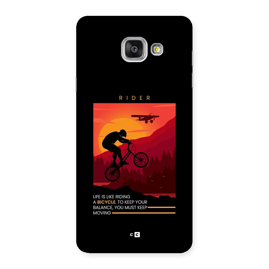 Keep Moving Rider Back Case for Galaxy A7 (2016)
