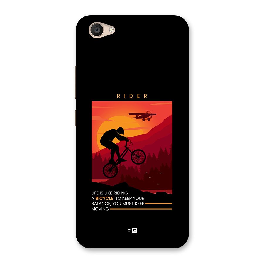 Keep Moving Rider Back Case for Vivo V5 Plus