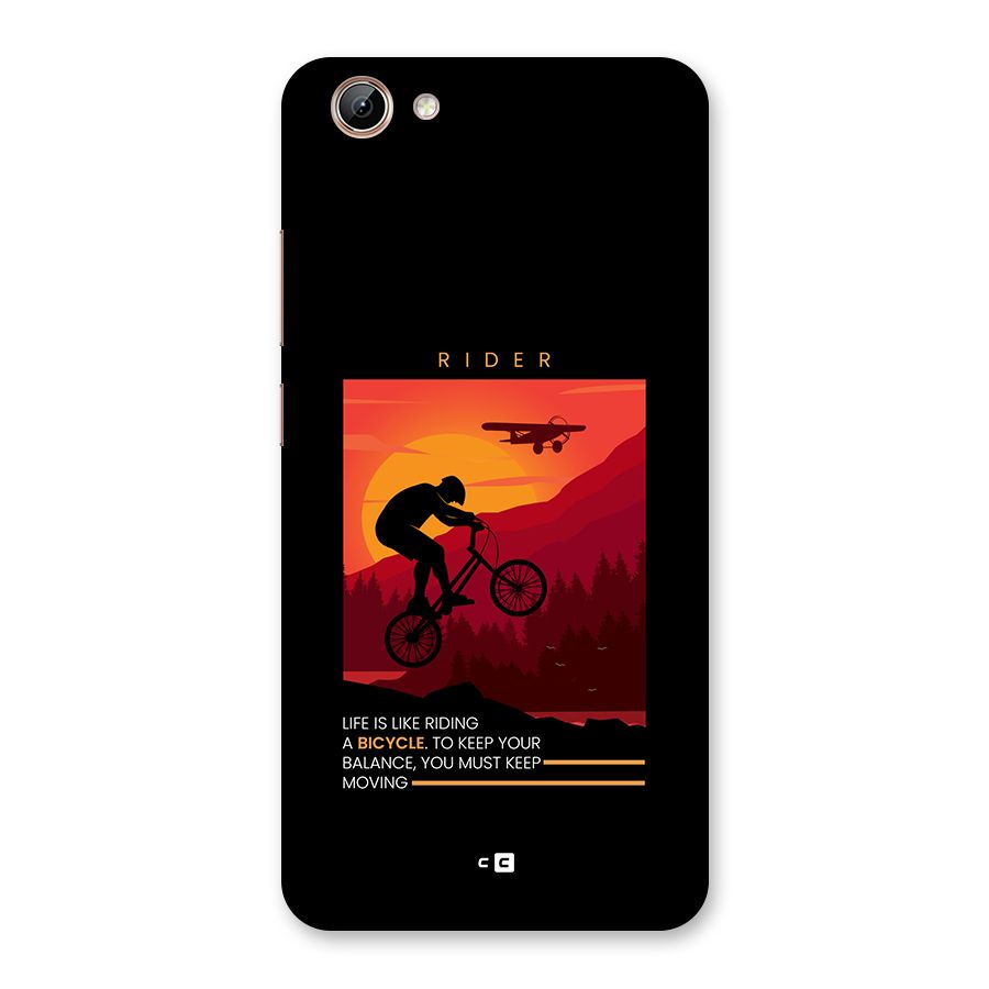 Keep Moving Rider Back Case for Vivo Y71i