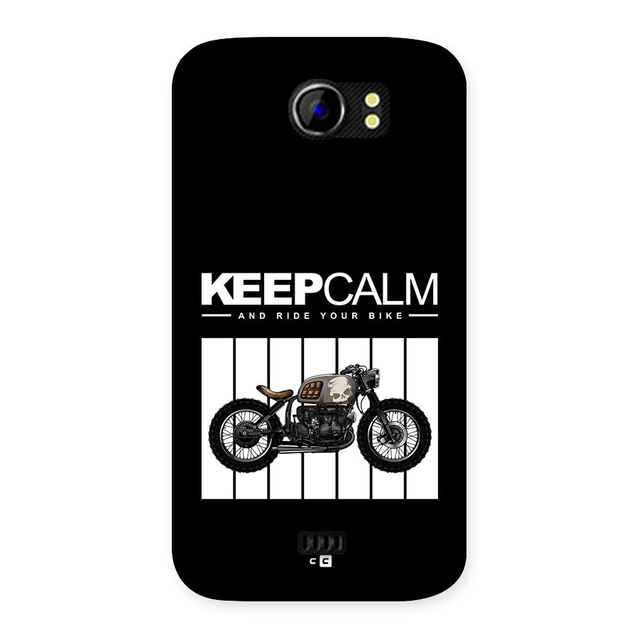 Keeps Calm Back Case for Canvas 2 A110