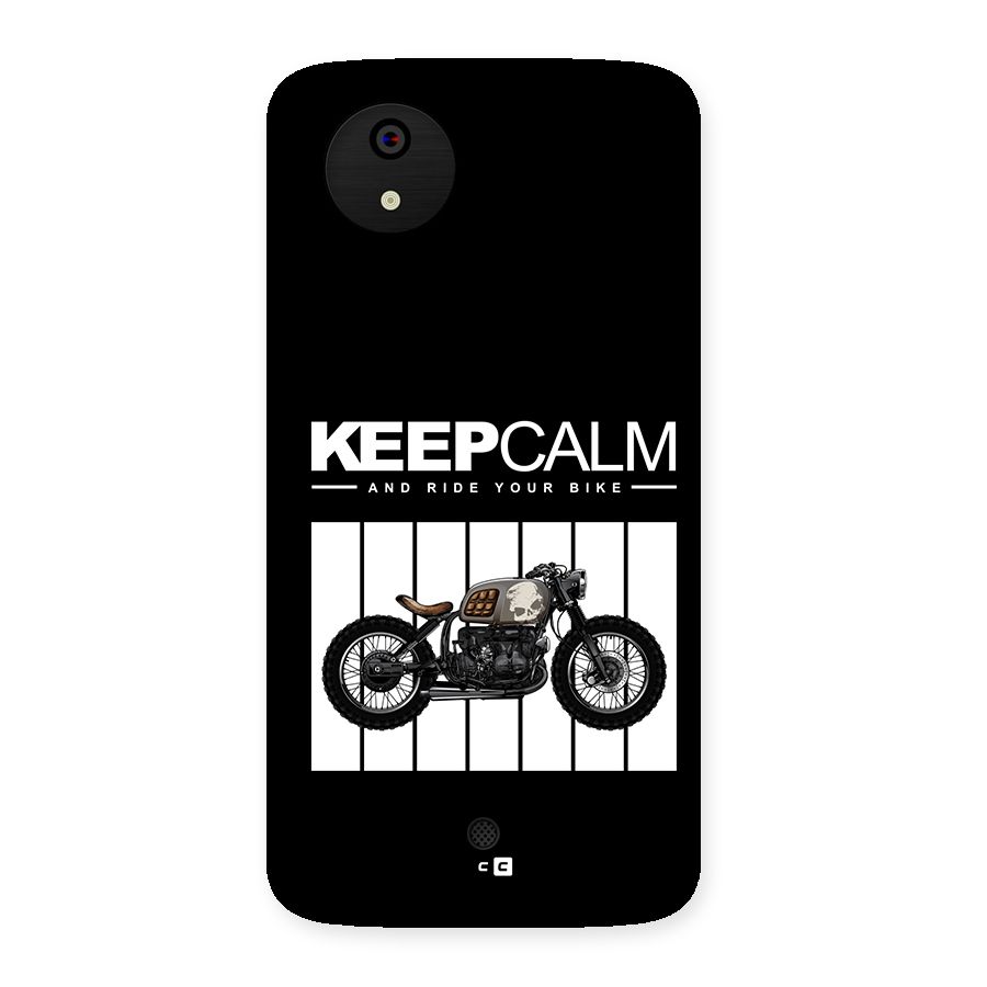 Keeps Calm Back Case for Canvas A1  AQ4501