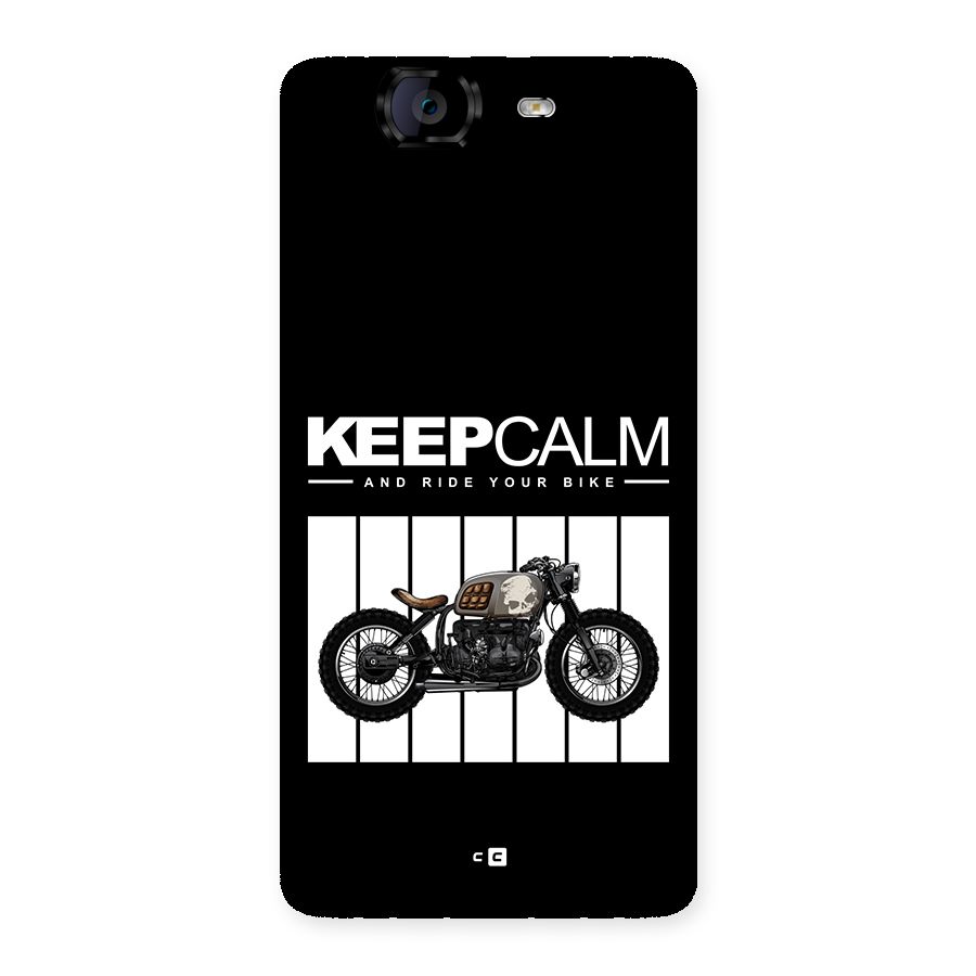 Keeps Calm Back Case for Canvas Knight A350