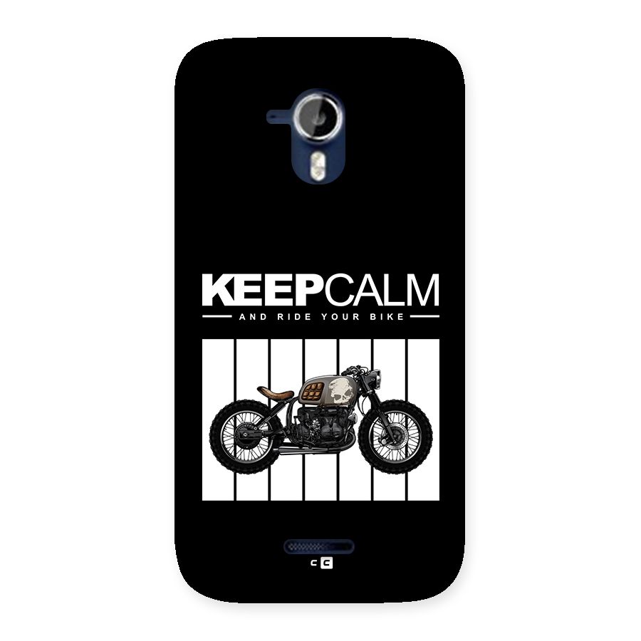 Keeps Calm Back Case for Canvas Magnus A117
