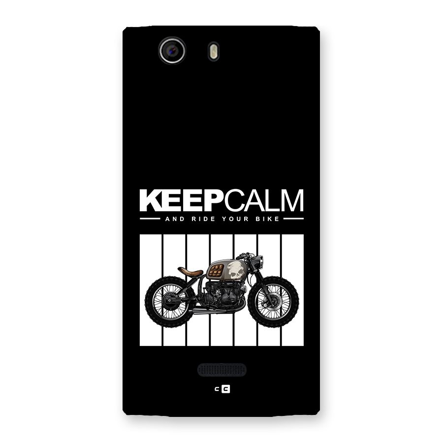 Keeps Calm Back Case for Canvas Nitro 2 E311