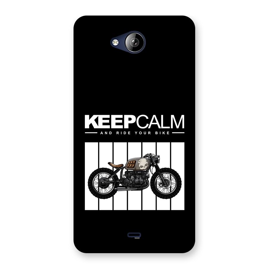 Keeps Calm Back Case for Canvas Play Q355