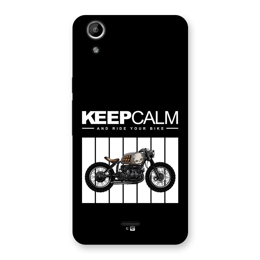 Keeps Calm Back Case for Canvas Selfie Lens Q345