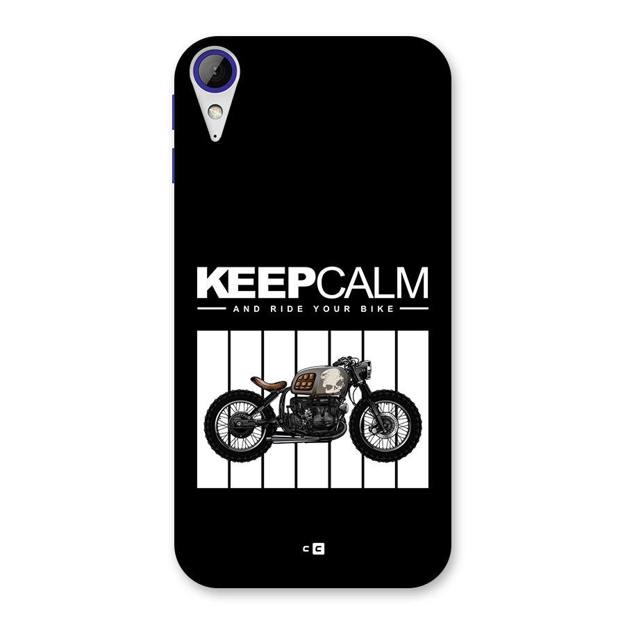 Keeps Calm Back Case for Desire 830