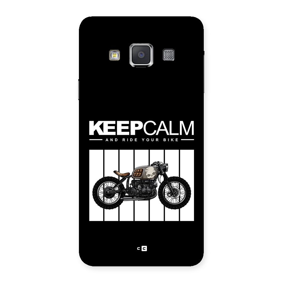 Keeps Calm Back Case for Galaxy A3