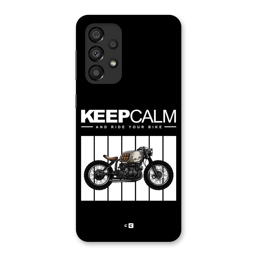 Keeps Calm Back Case for Galaxy A33 5G