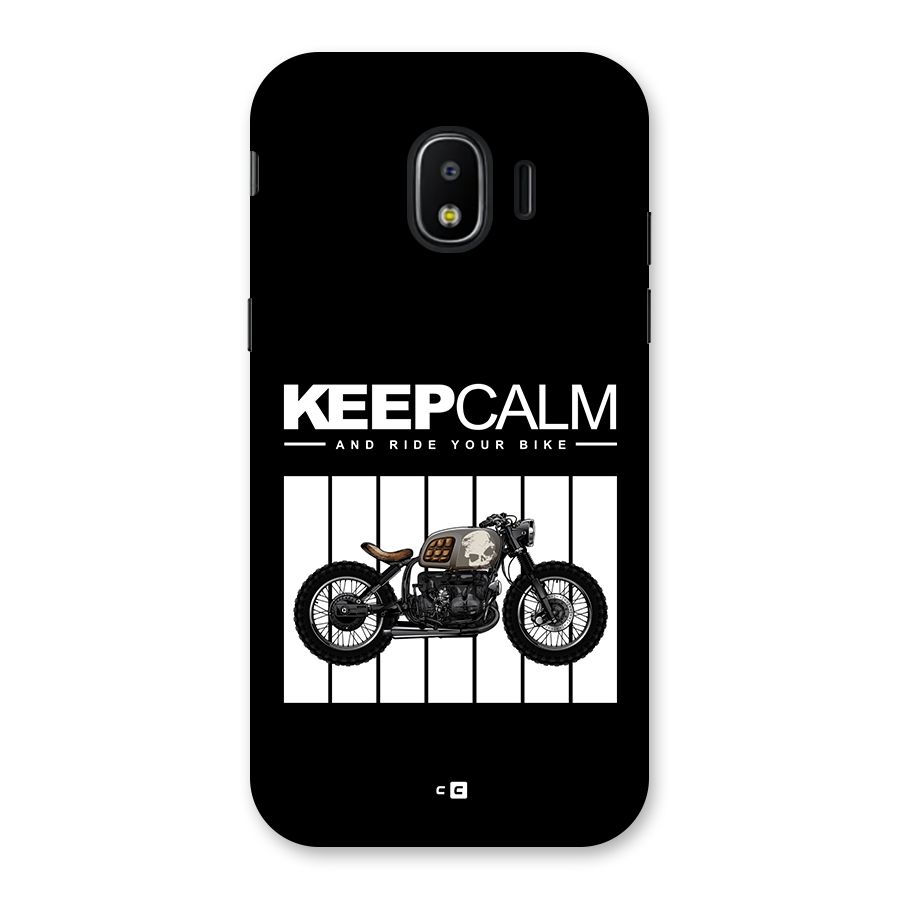 Keeps Calm Back Case for Galaxy J2 Pro 2018