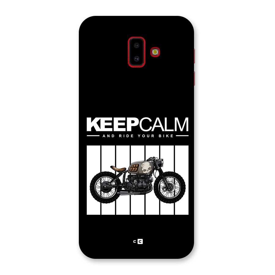 Keeps Calm Back Case for Galaxy J6 Plus