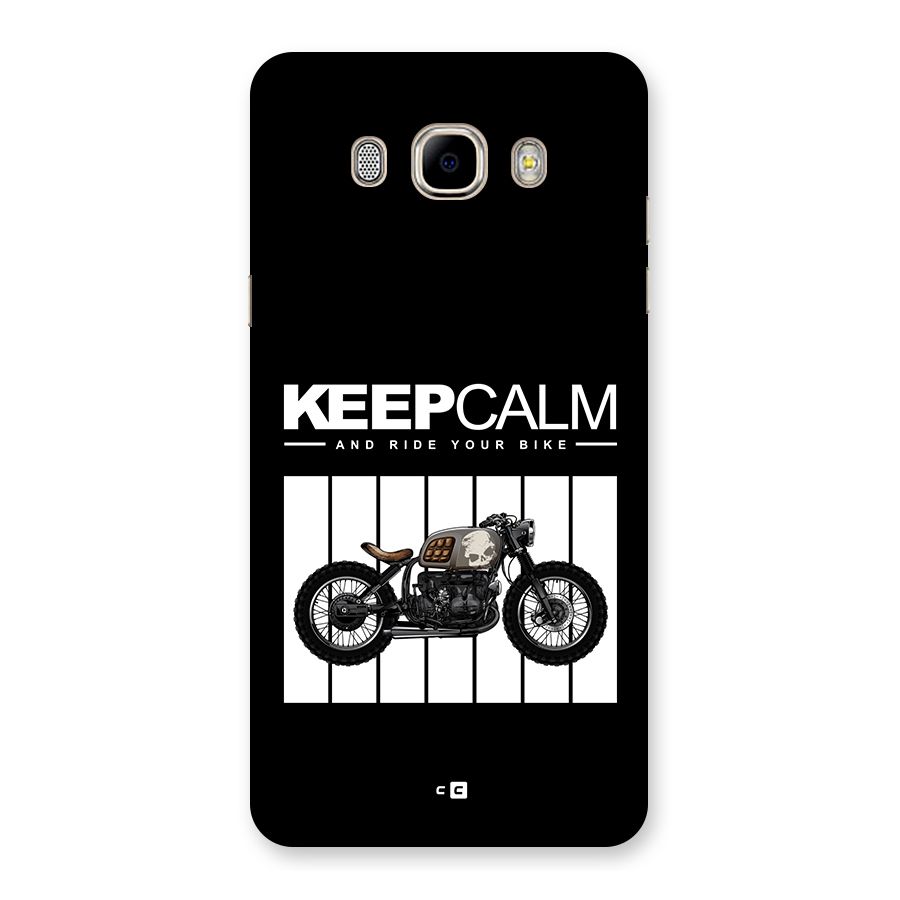 Keeps Calm Back Case for Galaxy J7 2016