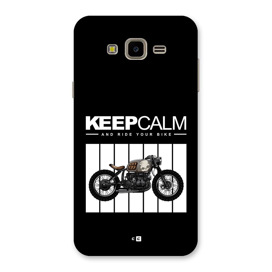 Keeps Calm Back Case for Galaxy J7 Nxt