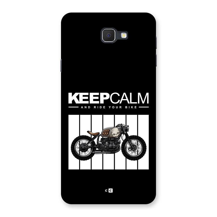 Keeps Calm Back Case for Galaxy J7 Prime