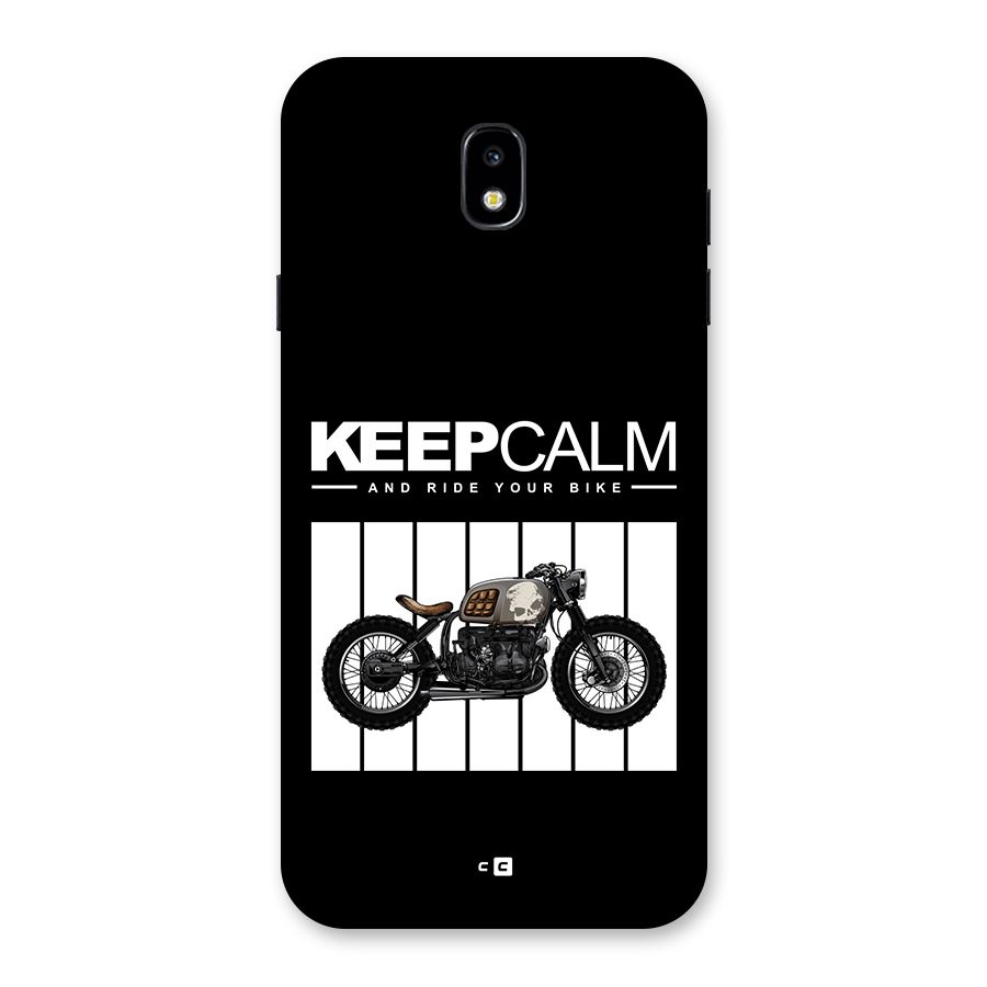 Keeps Calm Back Case for Galaxy J7 Pro