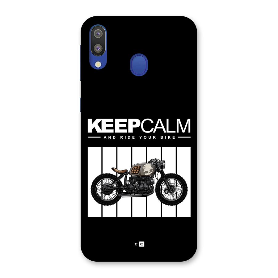 Keeps Calm Back Case for Galaxy M20