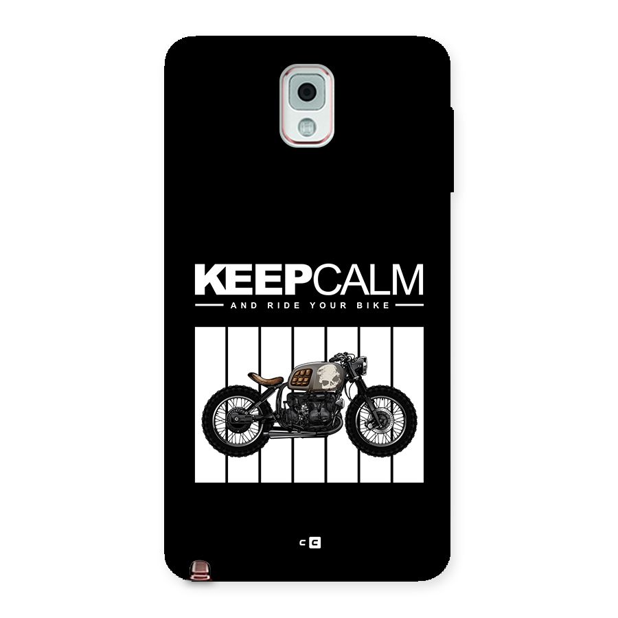 Keeps Calm Back Case for Galaxy Note 3