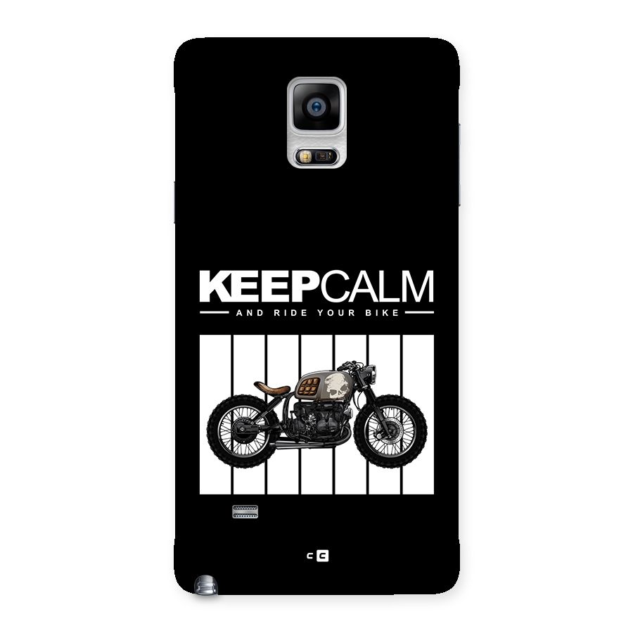 Keeps Calm Back Case for Galaxy Note 4