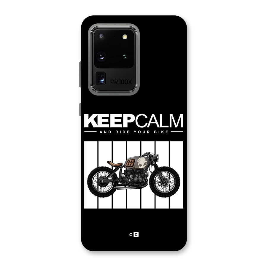 Keeps Calm Back Case for Galaxy S20 Ultra