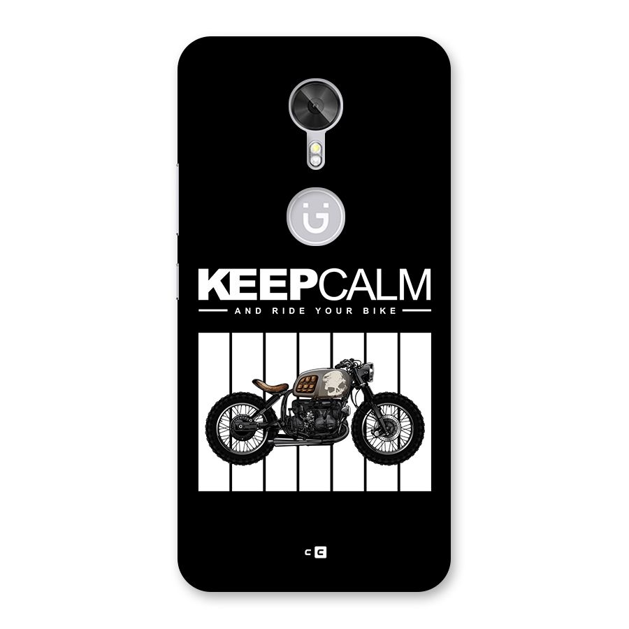 Keeps Calm Back Case for Gionee A1