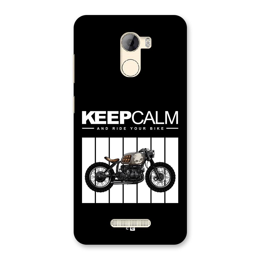 Keeps Calm Back Case for Gionee A1 LIte