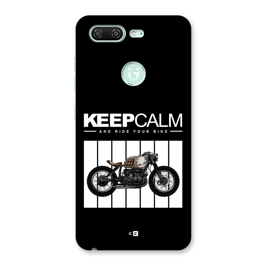 Keeps Calm Back Case for Gionee S10
