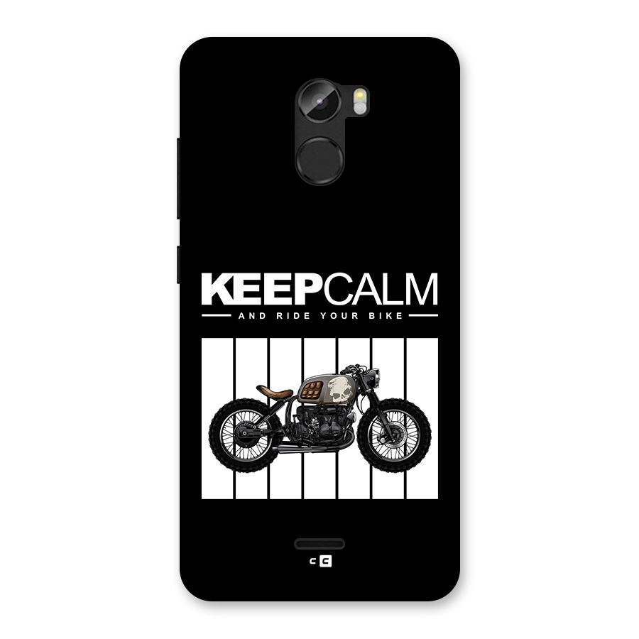 Keeps Calm Back Case for Gionee X1