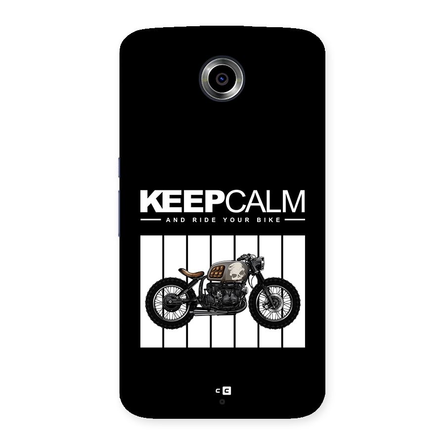 Keeps Calm Back Case for Google Nexus 6