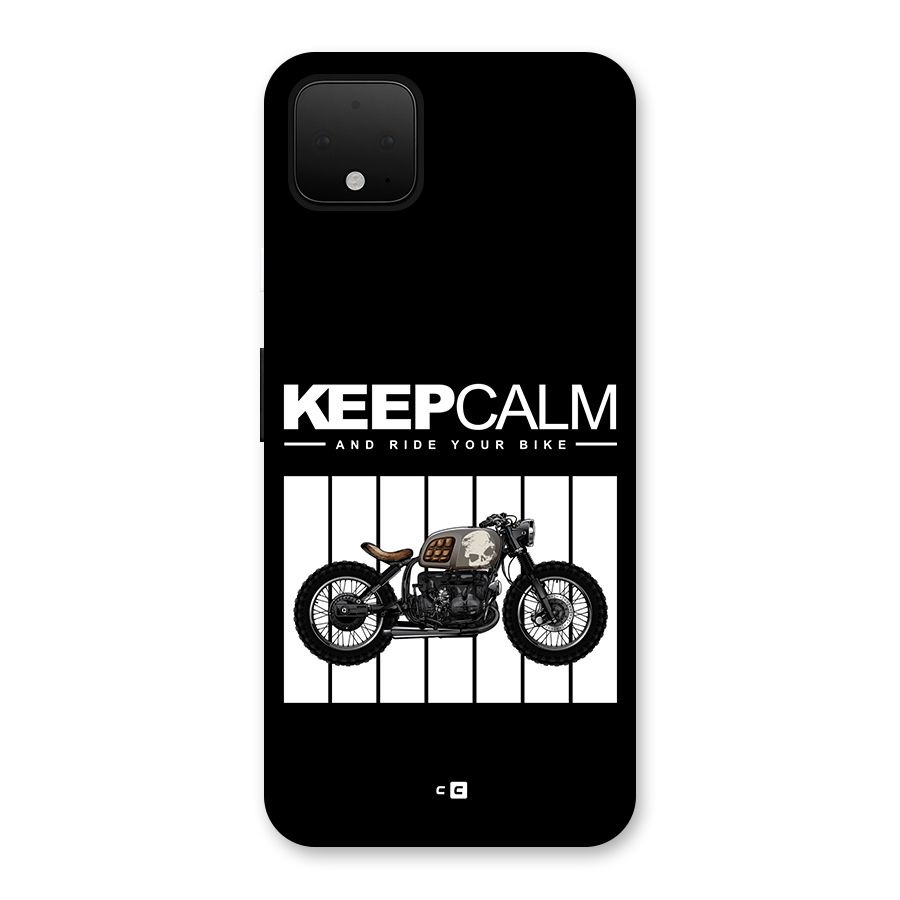 Keeps Calm Back Case for Google Pixel 4 XL
