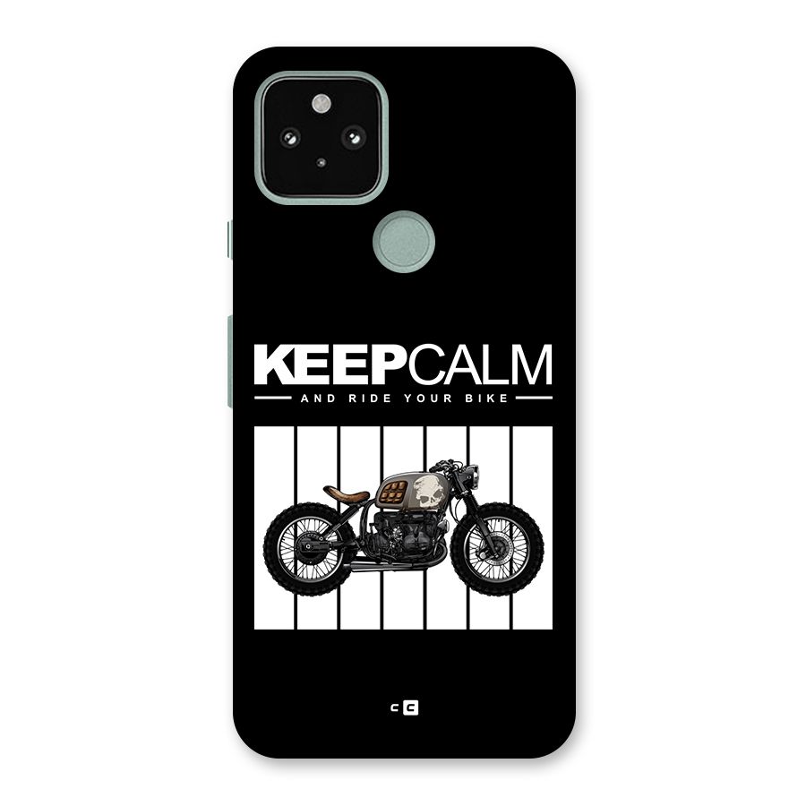 Keeps Calm Back Case for Google Pixel 5