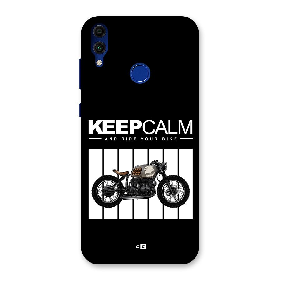 Keeps Calm Back Case for Honor 8C