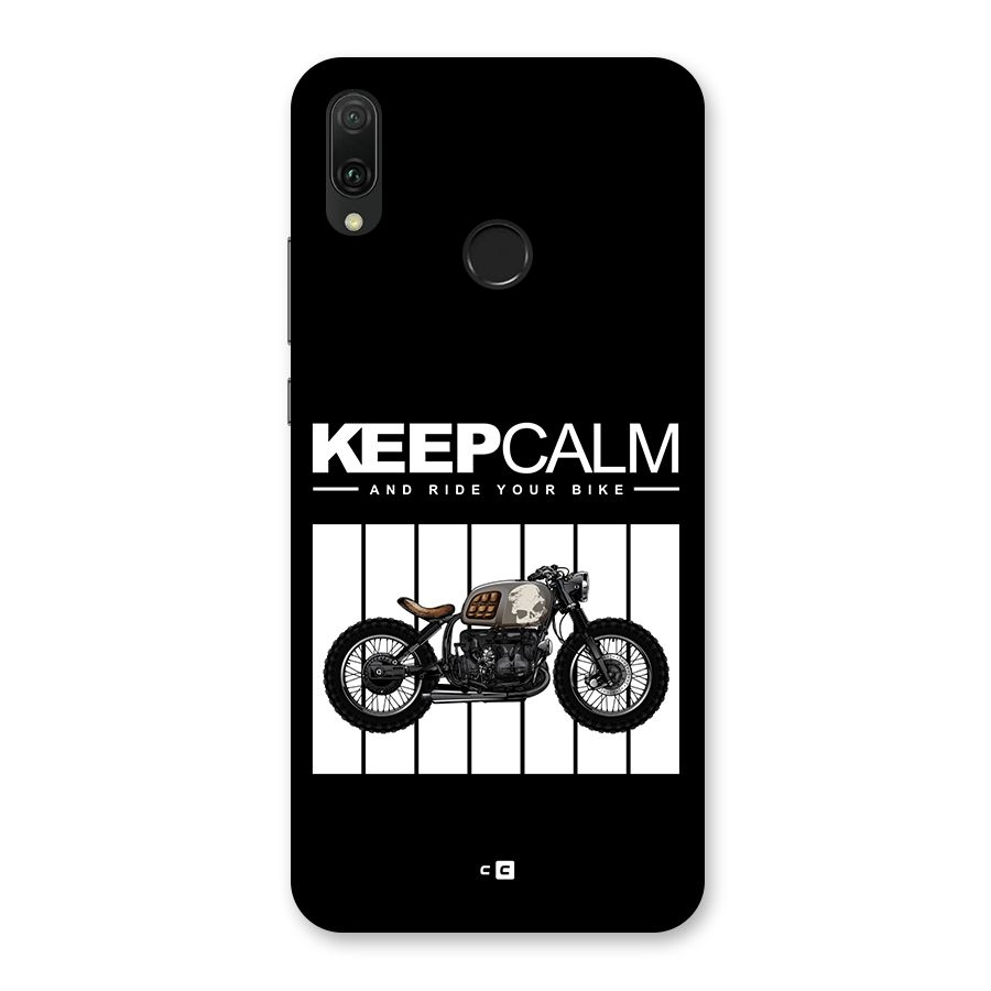 Keeps Calm Back Case for Huawei Y9 (2019)