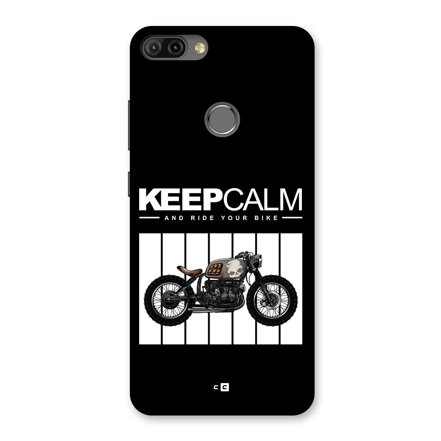 Keeps Calm Back Case for Infinix Hot 6 Pro