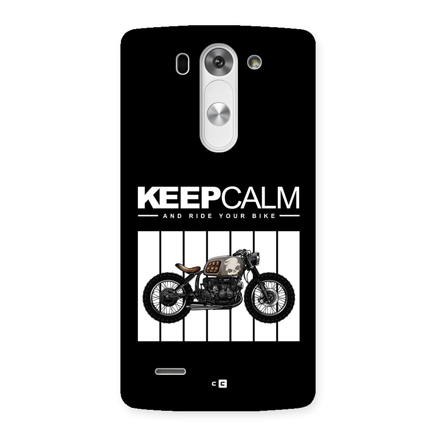 Keeps Calm Back Case for LG G3 Mini