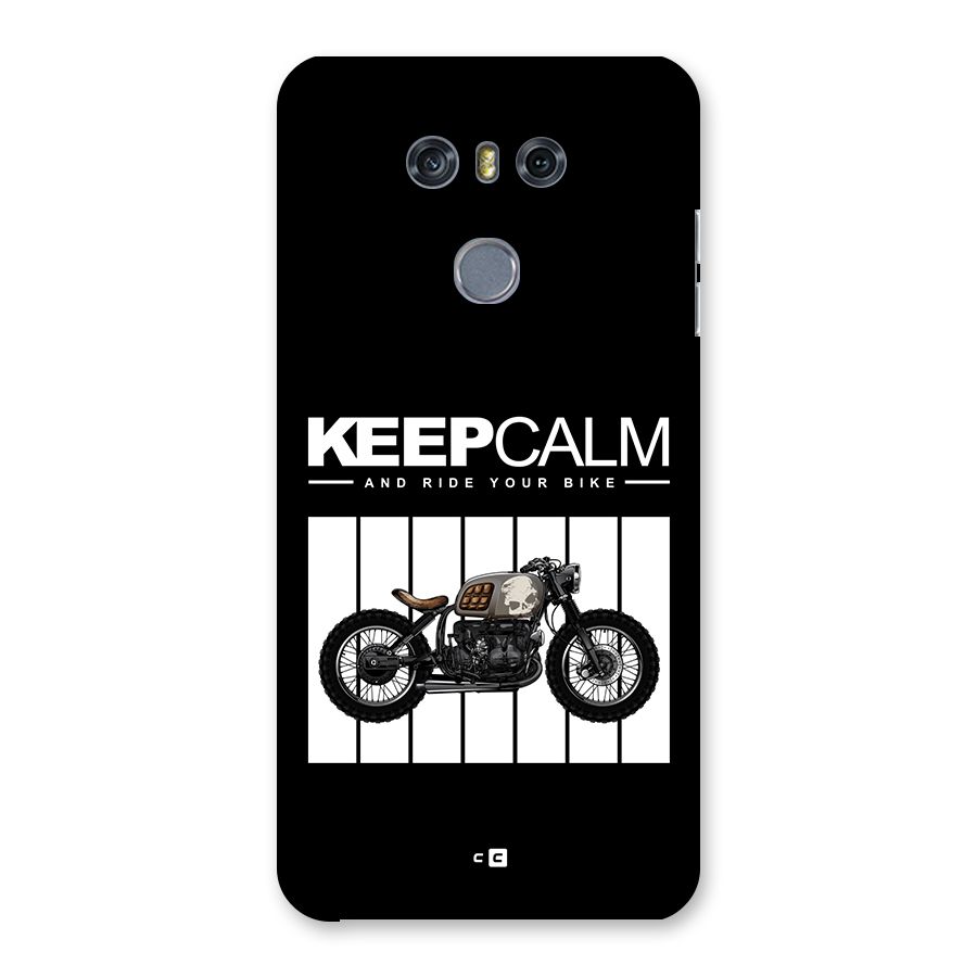 Keeps Calm Back Case for LG G6