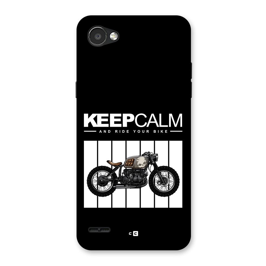 Keeps Calm Back Case for LG Q6