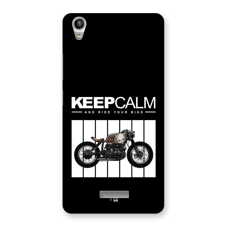 Keeps Calm Back Case for Lava Pixel V1