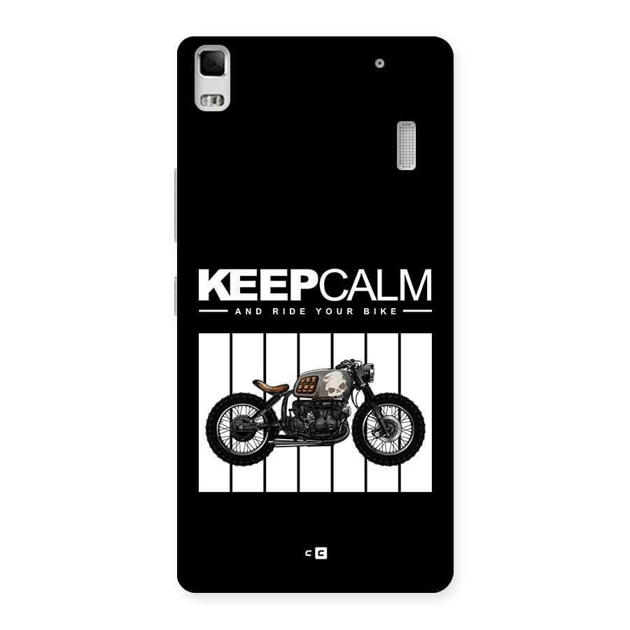 Keeps Calm Back Case for Lenovo K3 Note