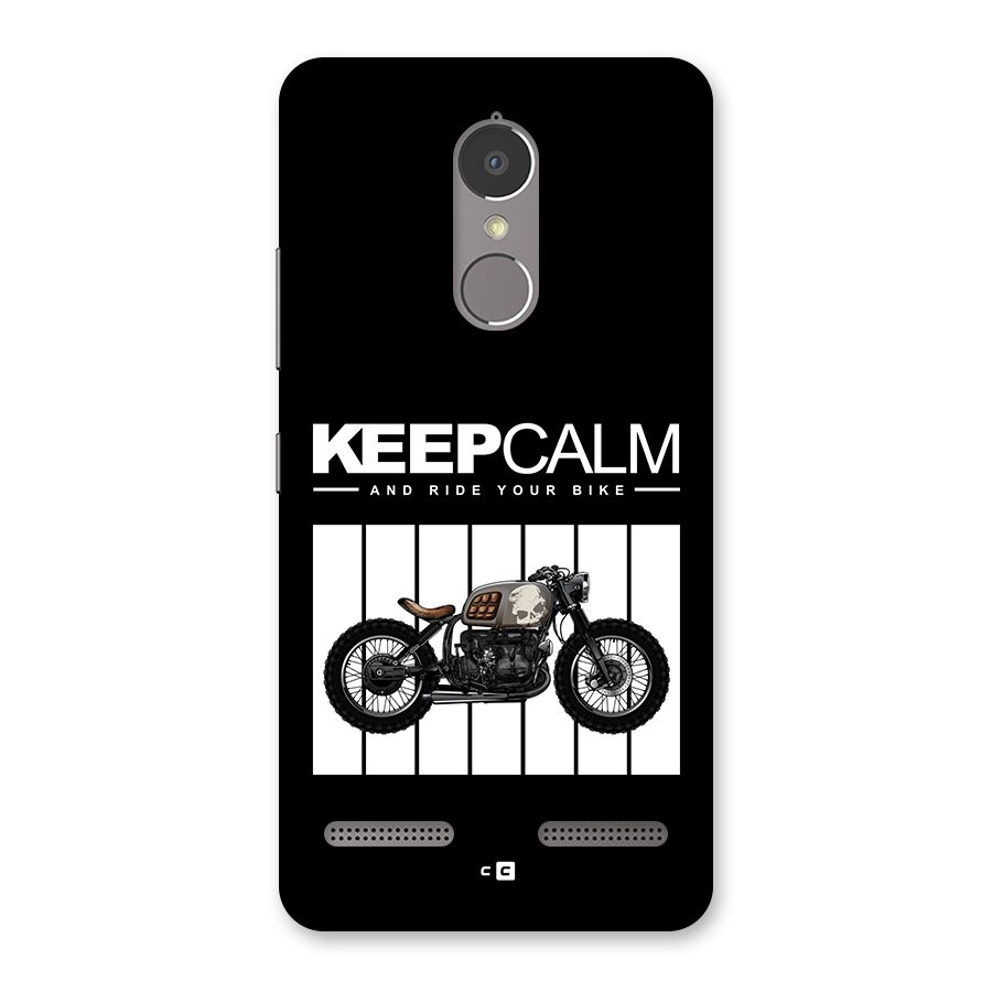 Keeps Calm Back Case for Lenovo K6 Power
